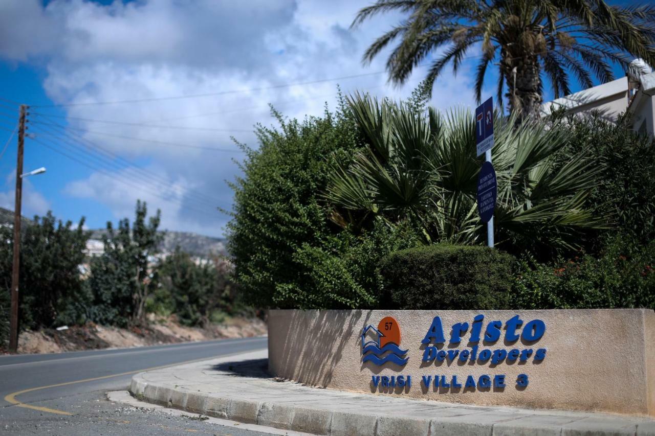 Aristo Vrisi Village 3 Apartment Peyia Esterno foto